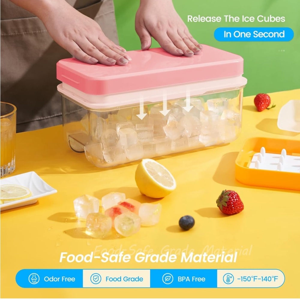 NWT Pink Ice Tray